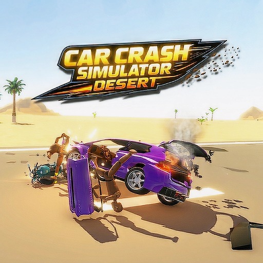 icon Car Crash Simulator Desert