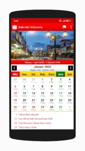 Kalender Indonesia 2025 1