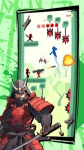 Master Teleportasi Stickman 3D 2