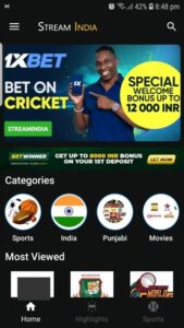 Stream India 1