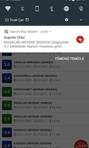 Deprem Bilgi Sistemi 2