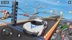 Impossible Car Stunt Game 3D 2