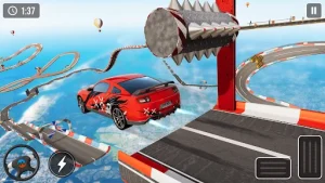 Impossible Car Stunt Game 3D 3
