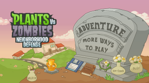 Plants vs Zombies Neighborhood Defense 1